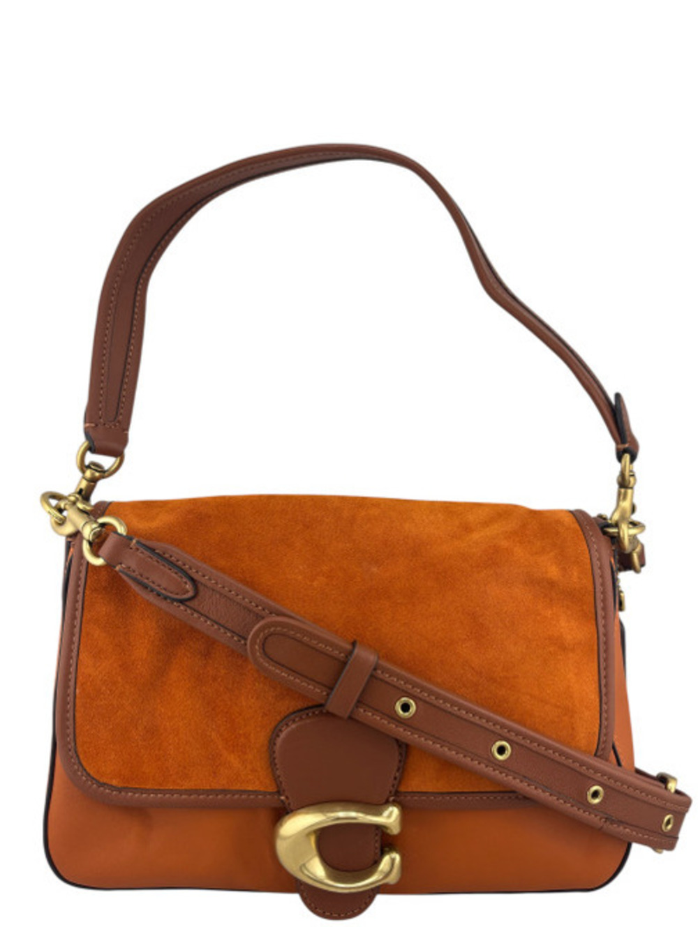 Coach Soft Tabby Shoulder Bag in Canyon
